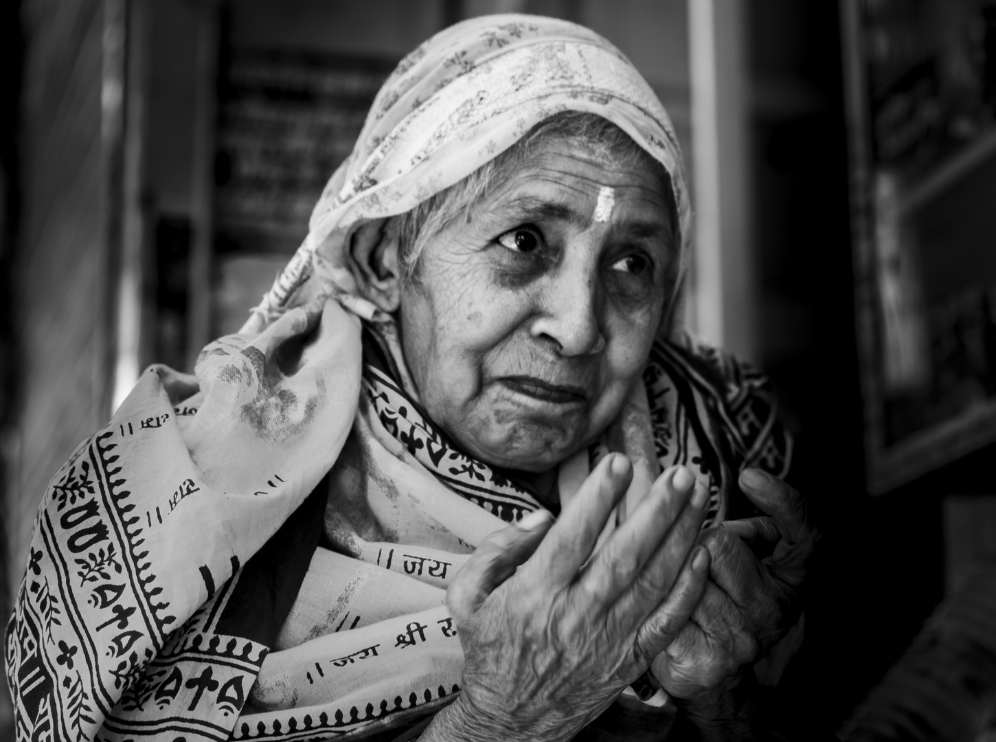 Über 90 Jahre alt und so schön (Varanasi)