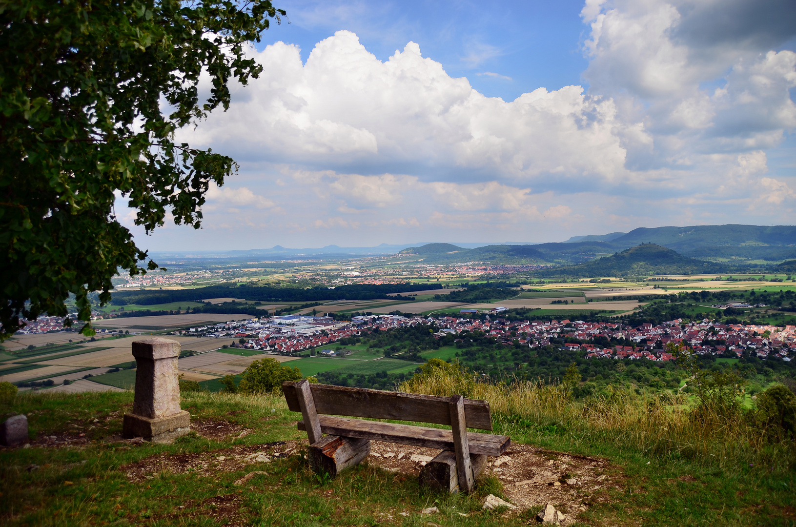 Über Bissingen, Weilheim, zu den Kaiserbergen