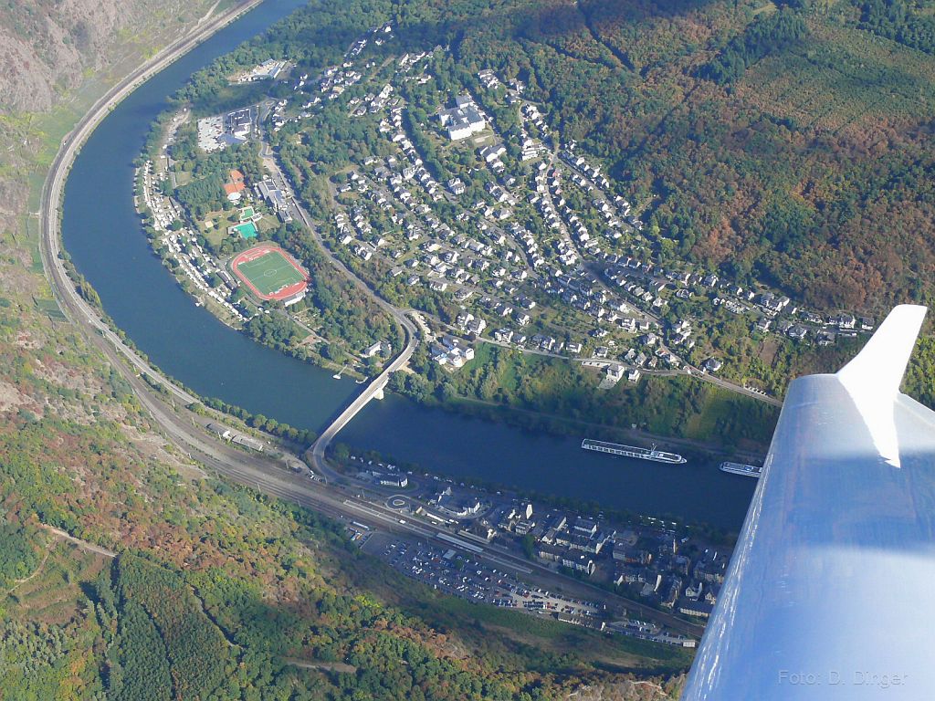 über Cochem (Mosel)