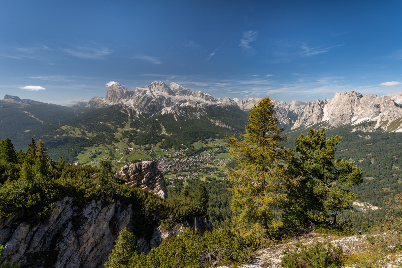 Über Cortina d‘Ampezzo