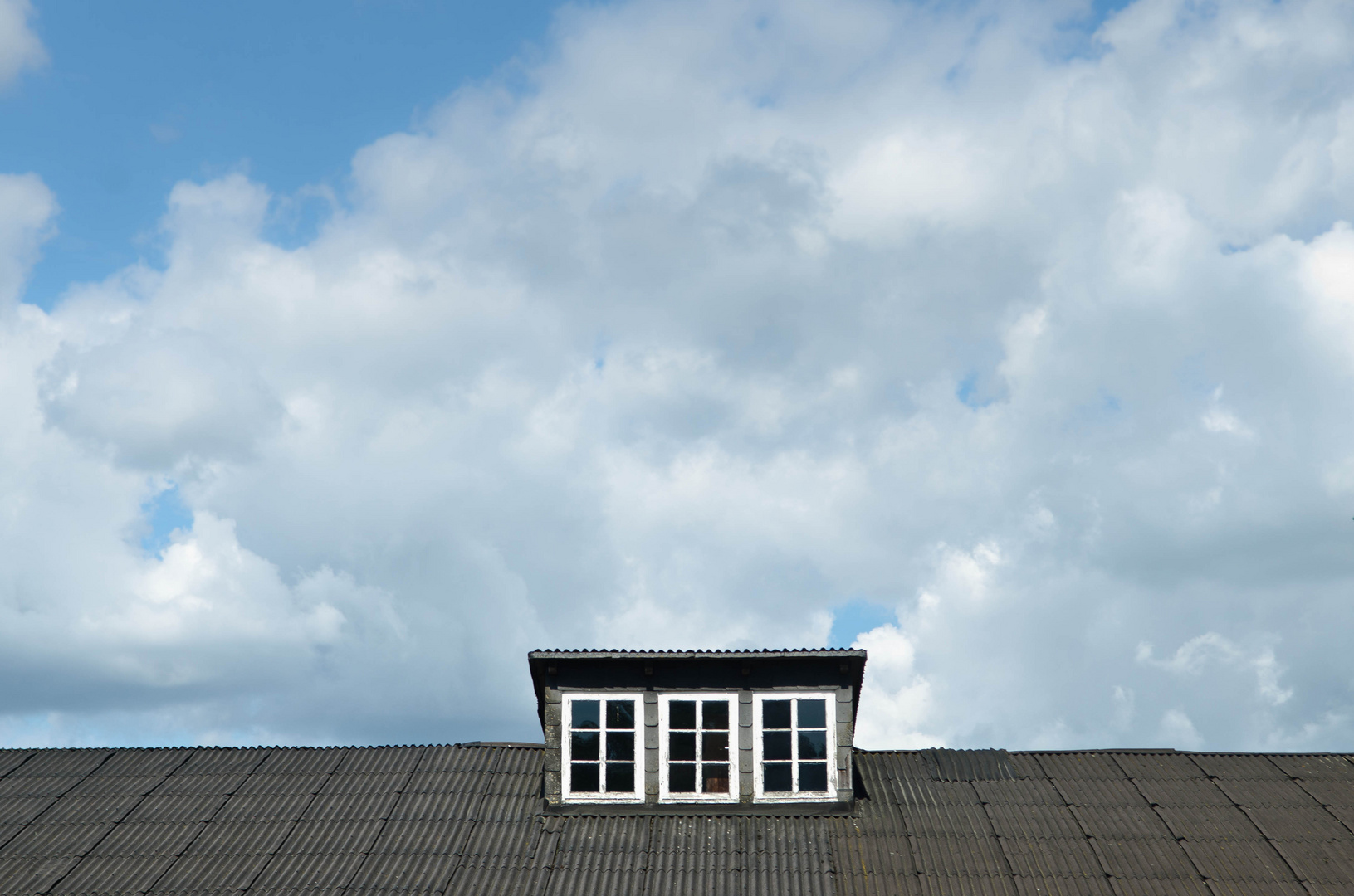 über das dach und in den himmel