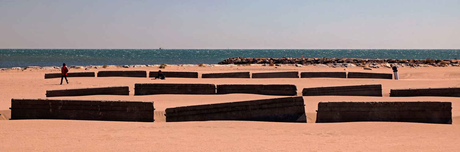 Über das Meer ...