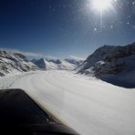 über dem Aaletsch Gletscher 16 2 17 