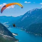 Über dem Achensee- Blick auf Achenkirch