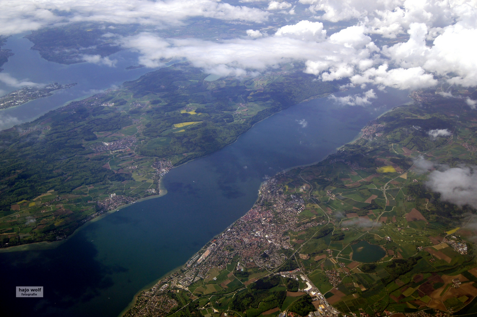 über dem bodensee