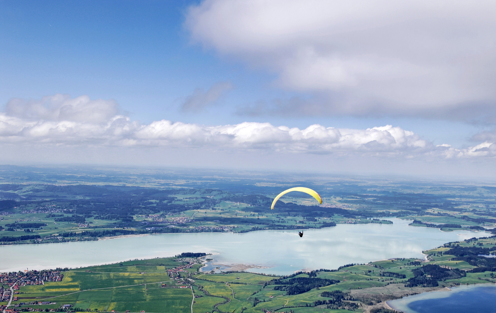 über dem Forggensee