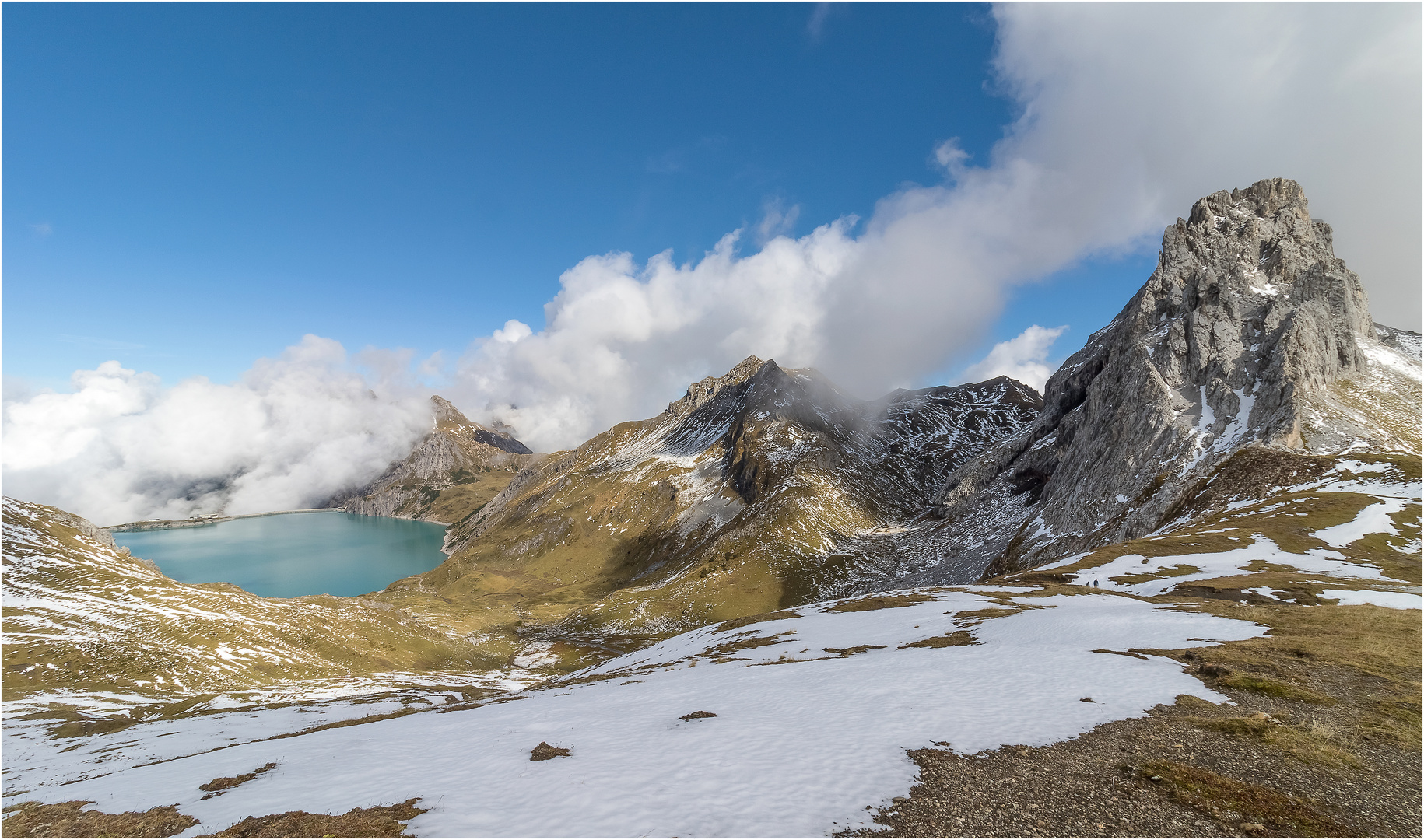 Über dem Gafalljoch