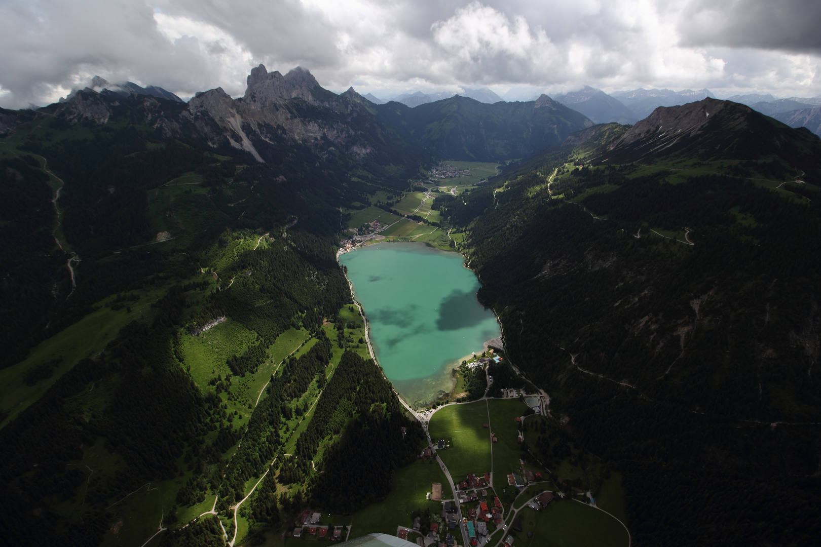 Über dem Haldensee - in der YAK 52 - am  9 6 2018