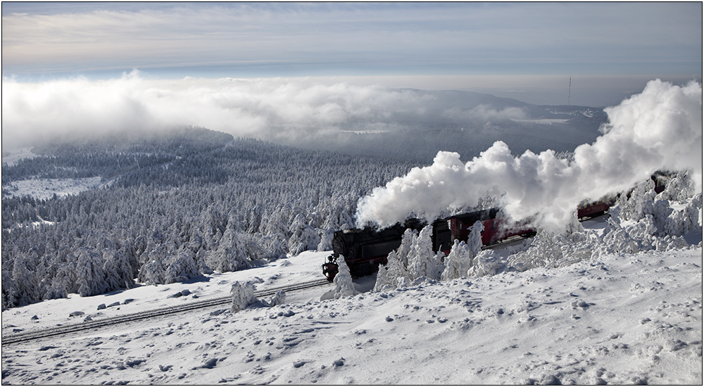 Über dem Harz