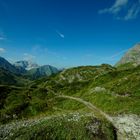 Über dem Hochtannbergpass