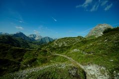 Über dem Hochtannbergpass