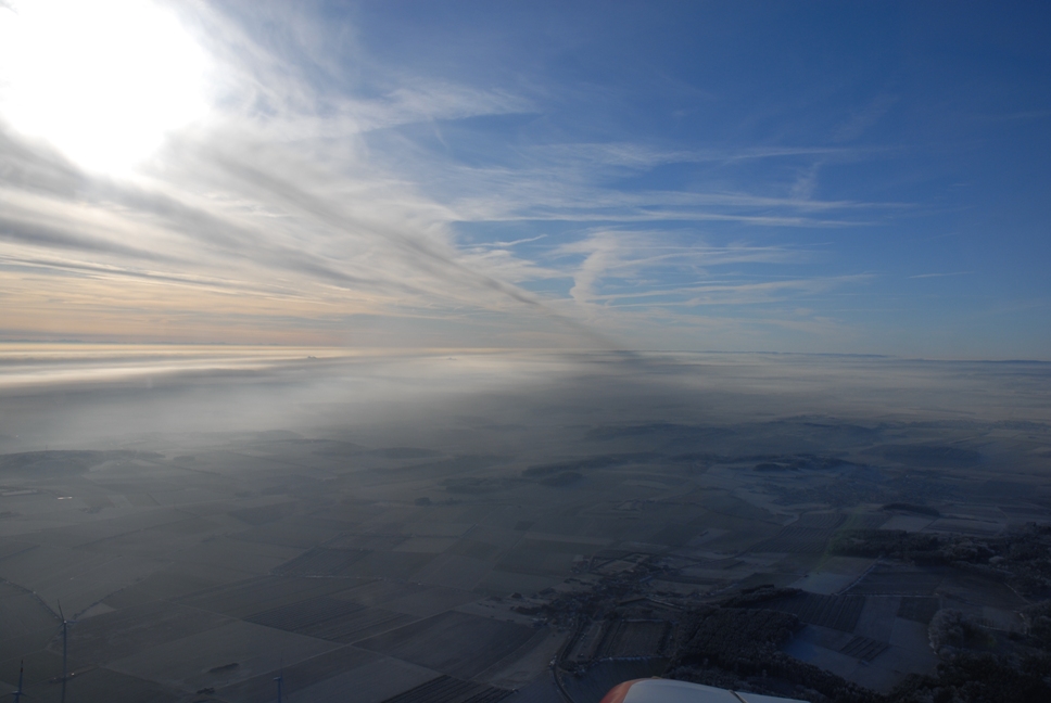 Über dem kalten Nebel