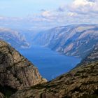 Über dem Lysefjord