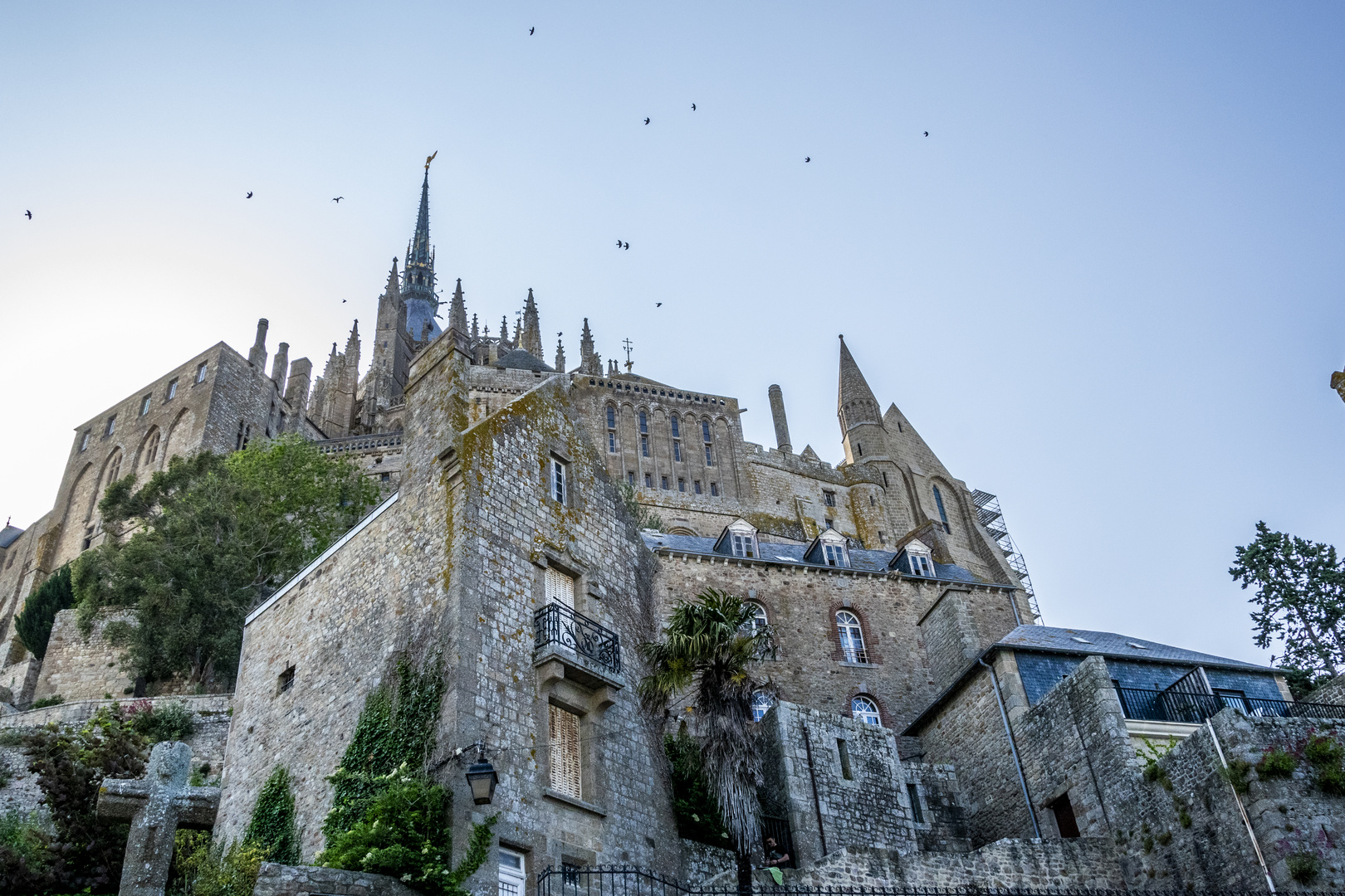 Über dem Mont Saint Michel