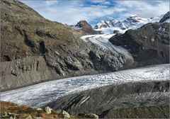 über dem Morteratschgletscher