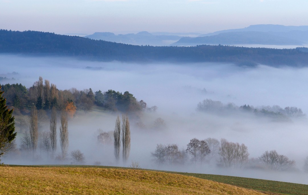 Über dem Nebel