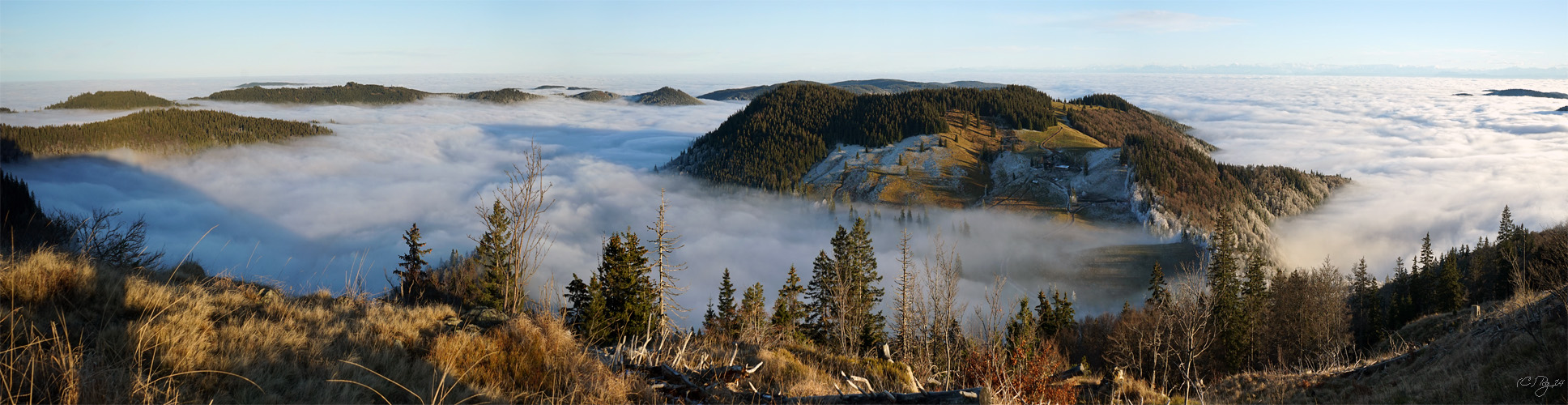 über dem nebel