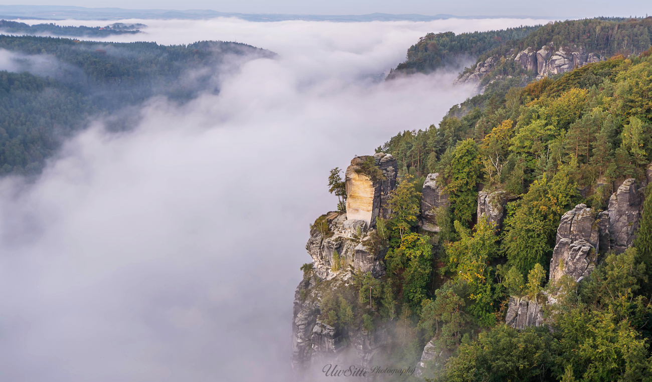 Über dem Nebel