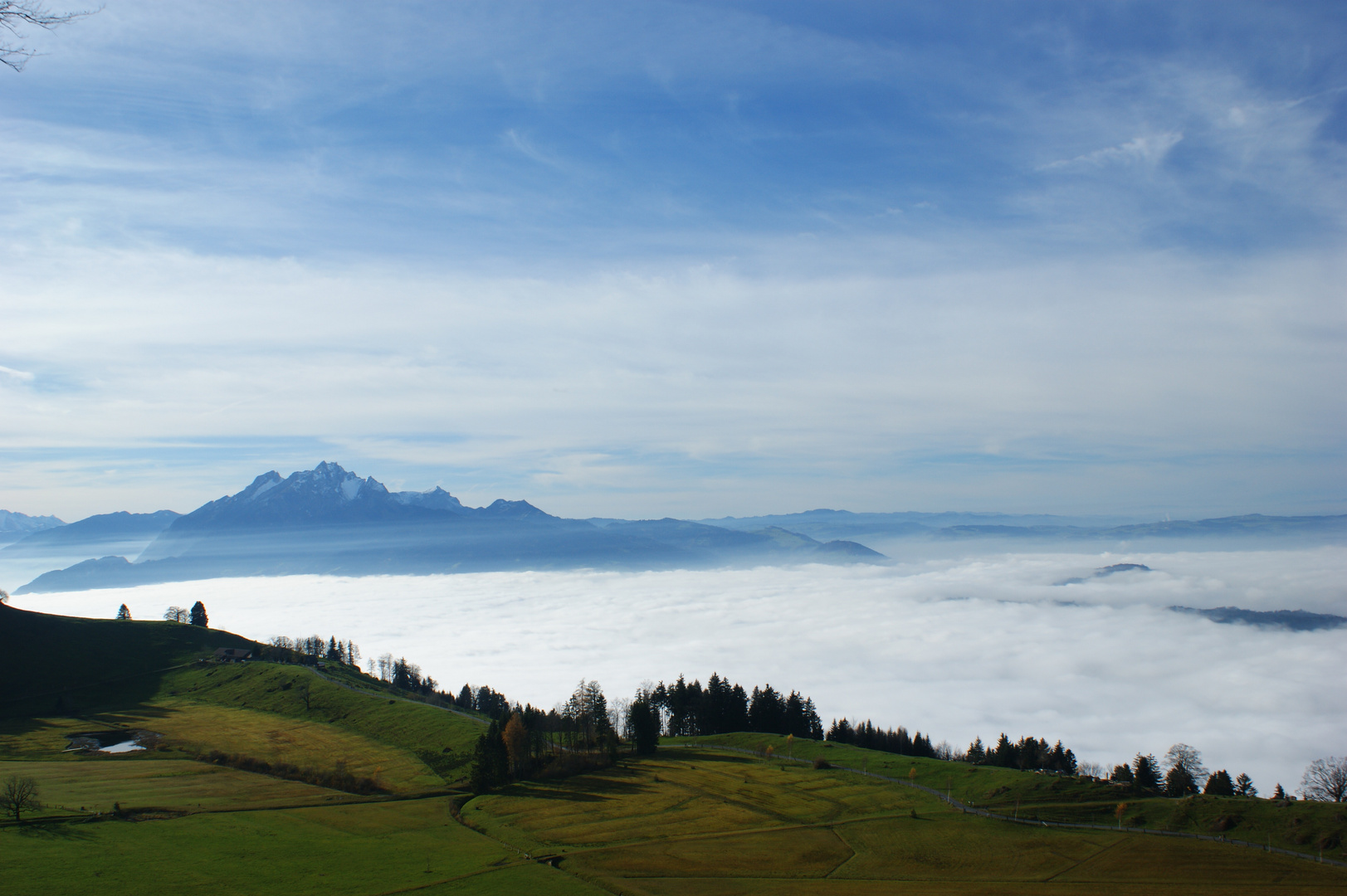 über dem Nebelmeer