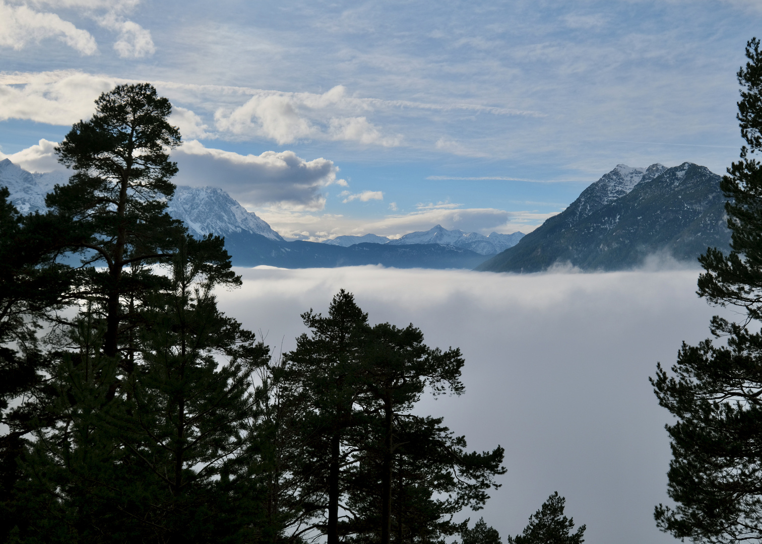 Über dem Nebelmeer