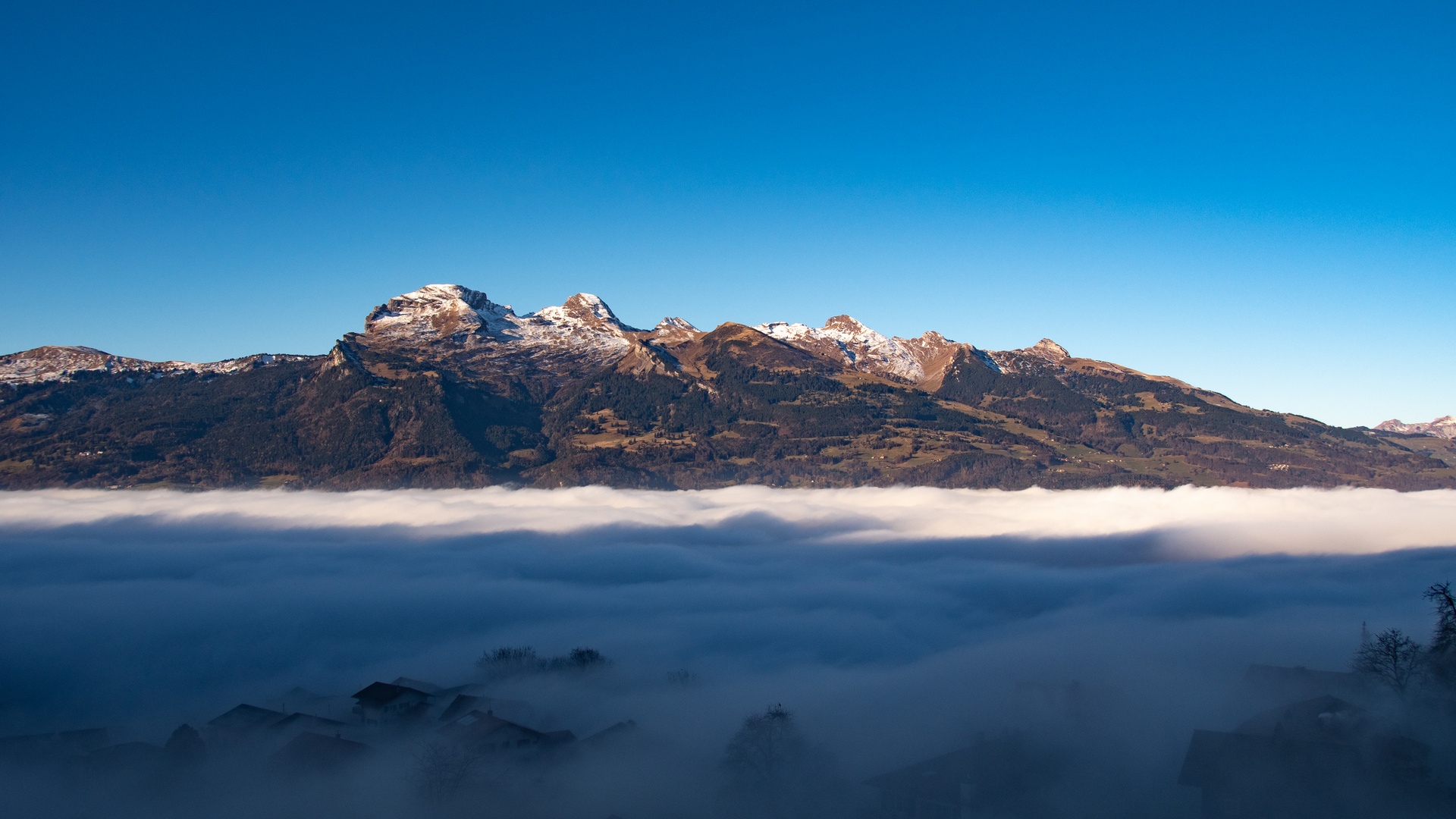 Über dem Nebelmeer 