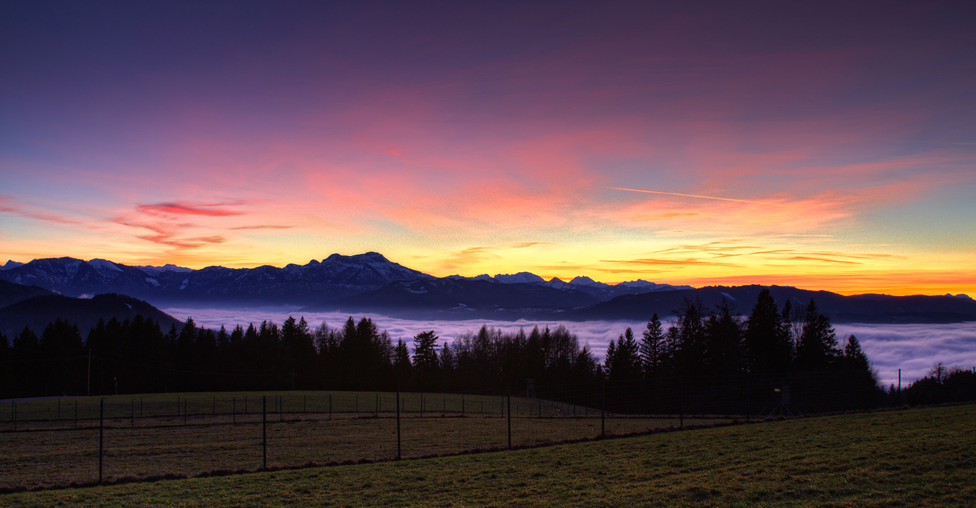 Über dem Nebelmeer