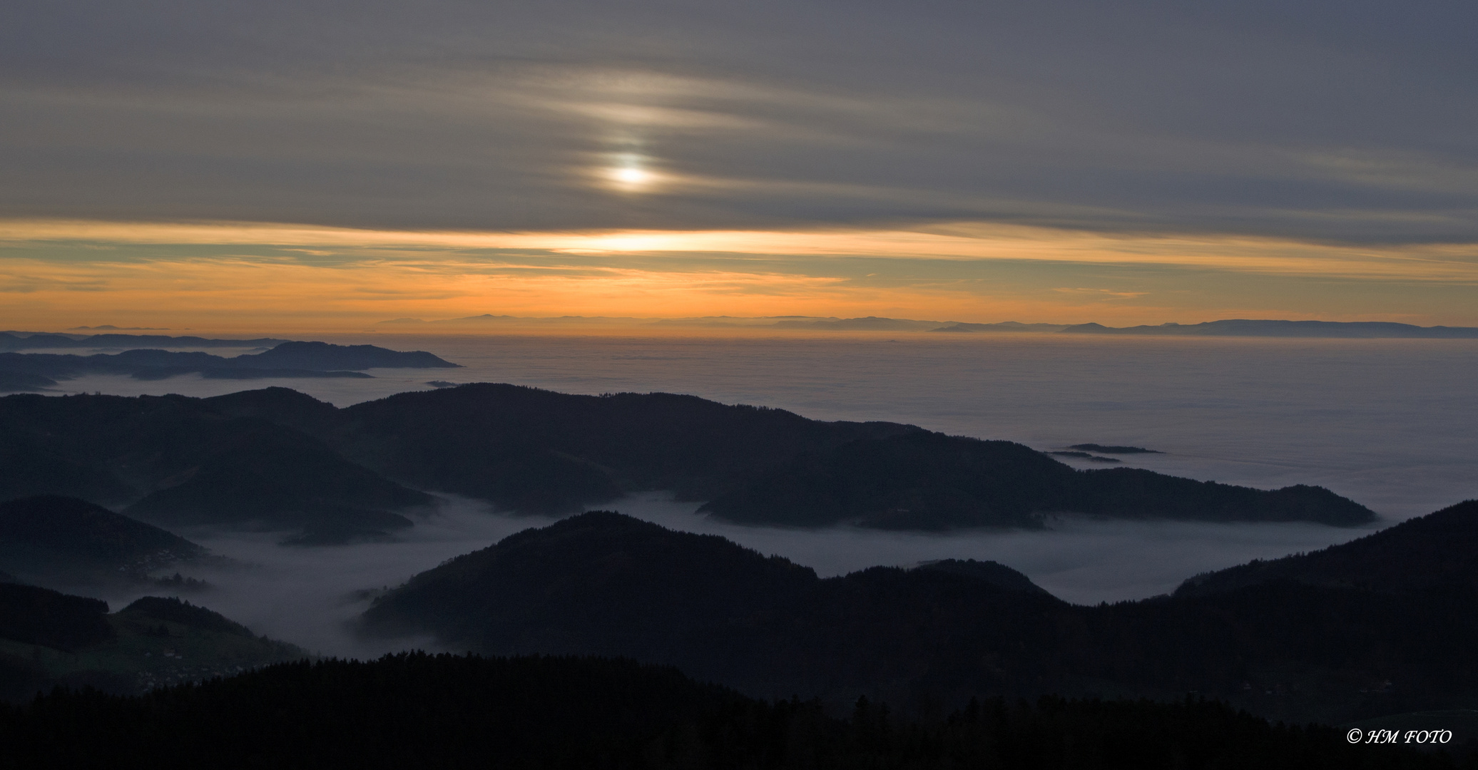 über dem Nebelmeer