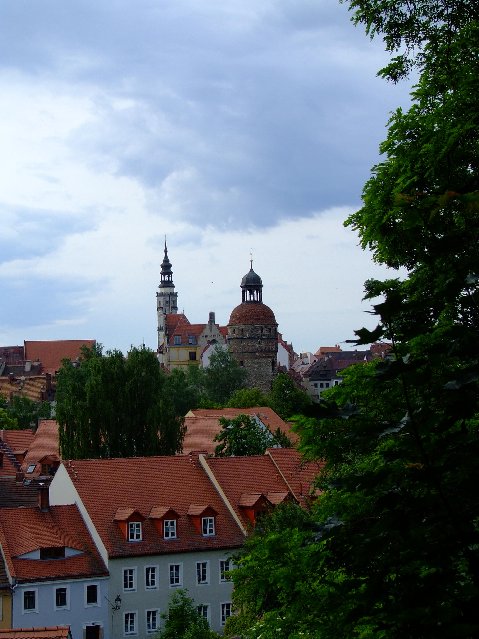 Über dem Nikolaiviertel