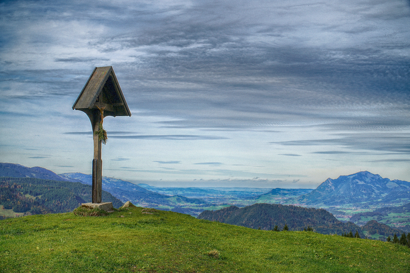 Über dem Oberallgäu