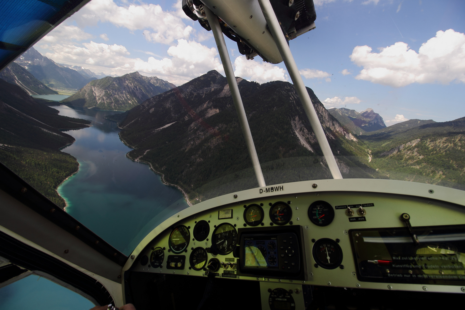  Über dem Plansee -Flug UL 3 6 17