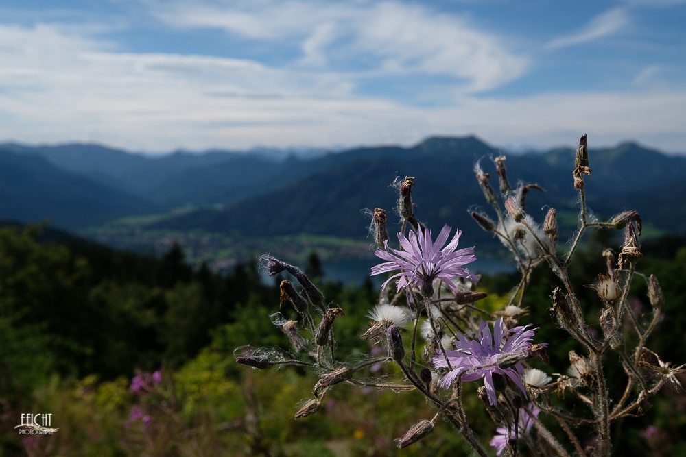 Über dem Tegernsee