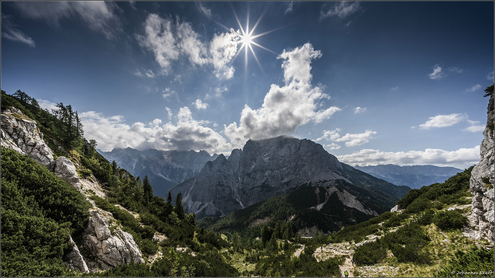 Über dem Vršic Pass