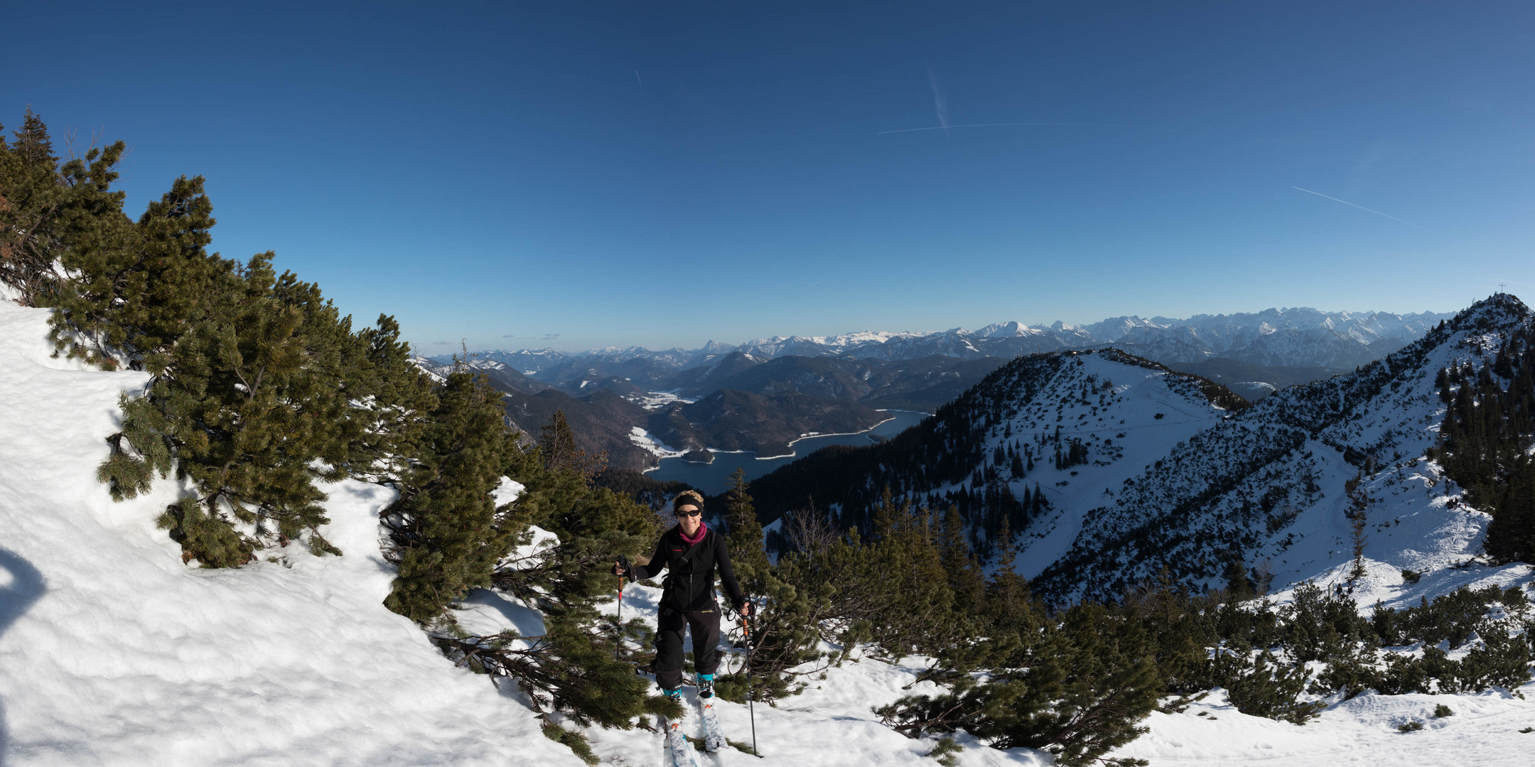 Über dem Walchensee