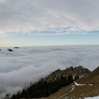 Über dem Wolkenmeer