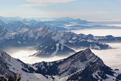 Über dem Wolkenmeer