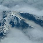 Über den Alpen von Neuseeland