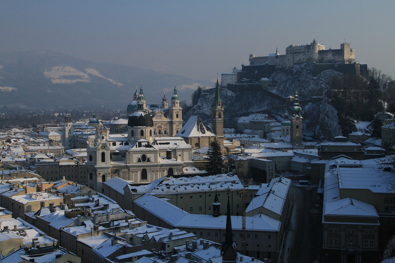 ..über den Dächern der Altstadt Salzburg
