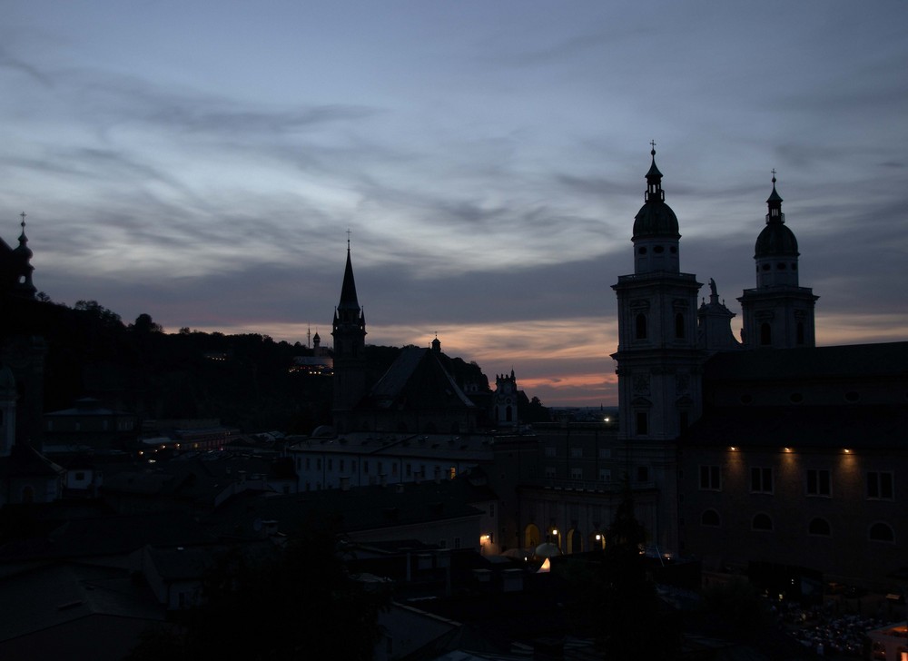 Über den Dächern der Salzburger Altstadt