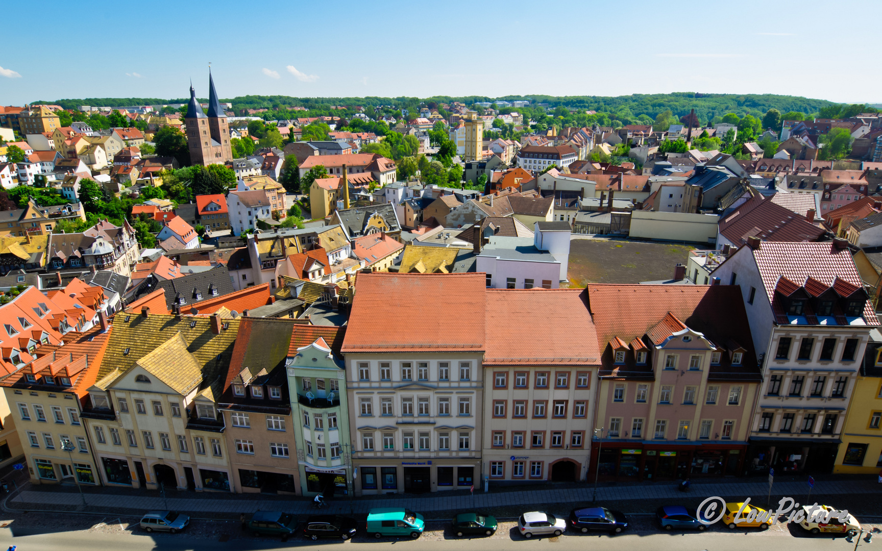 Über den Dächern der Stadt Altenburg