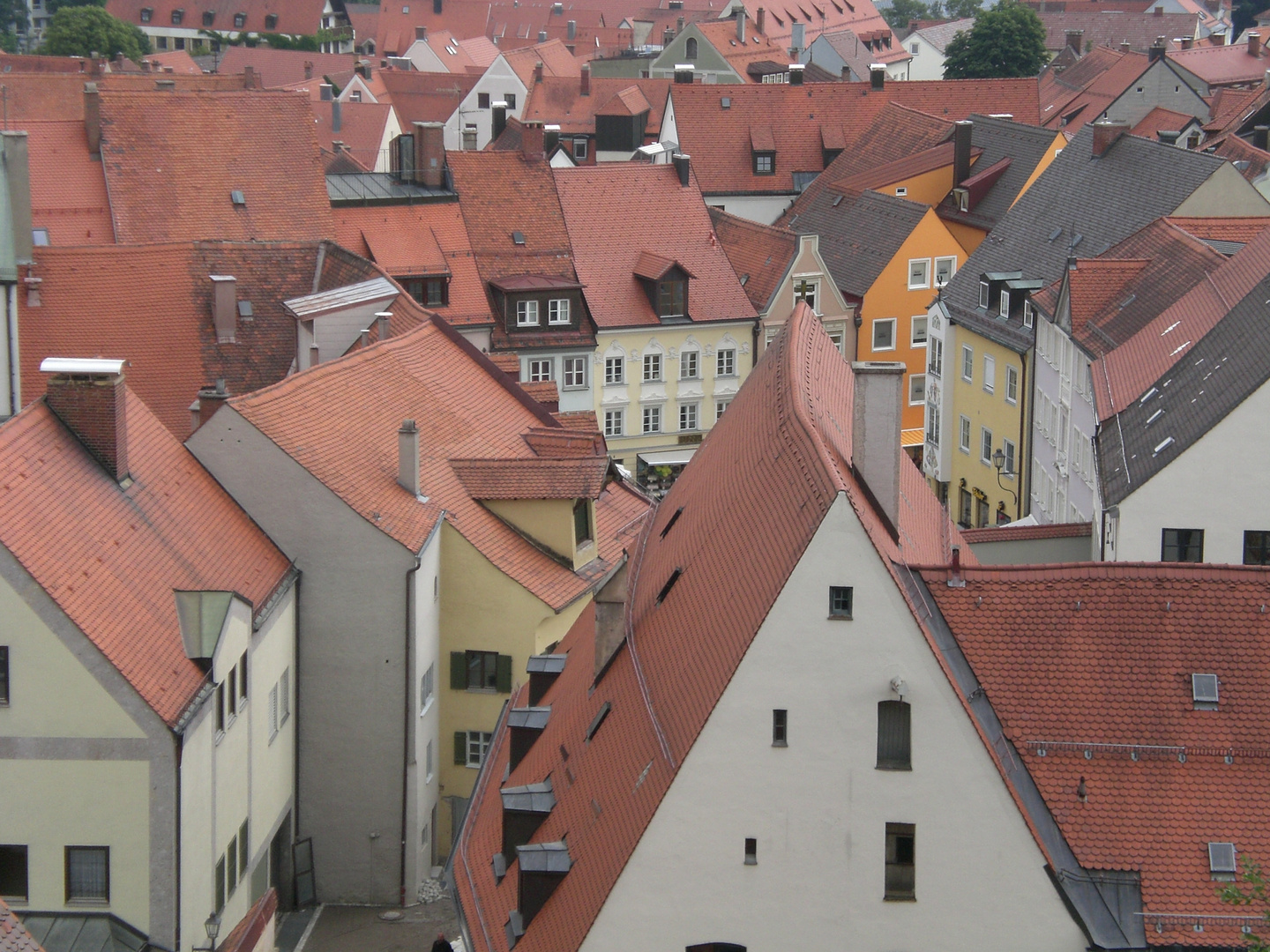 über den Dächern der Stadt