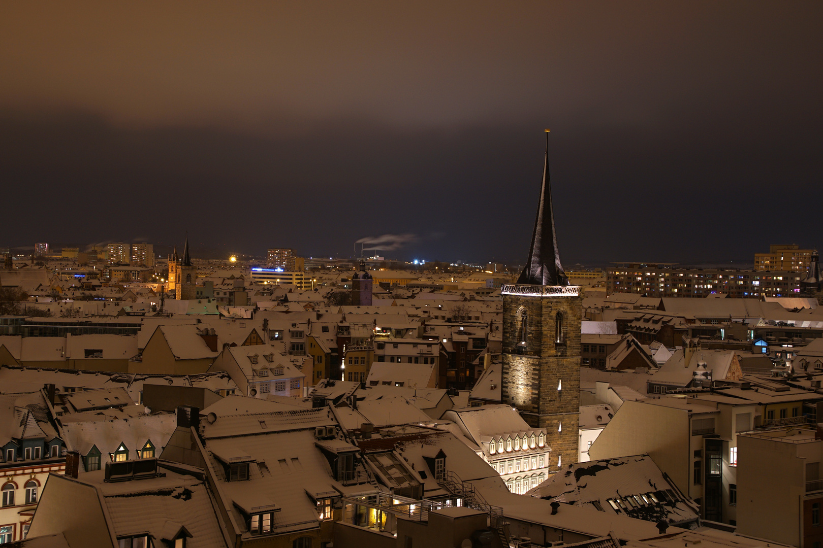 Über den Dächern der Stadt