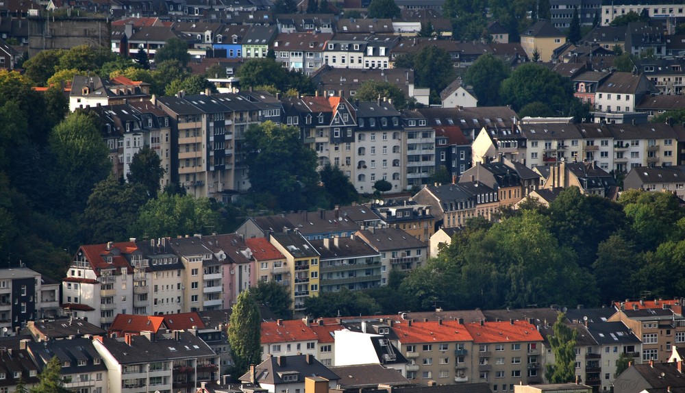 Über den Dächern des südlichen Rotts