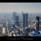 Über den Dächern Frankfurts ...