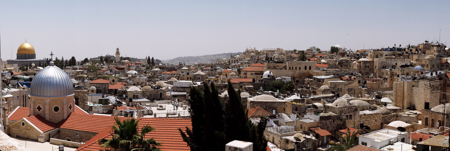 Über den Dächern Jerusalem