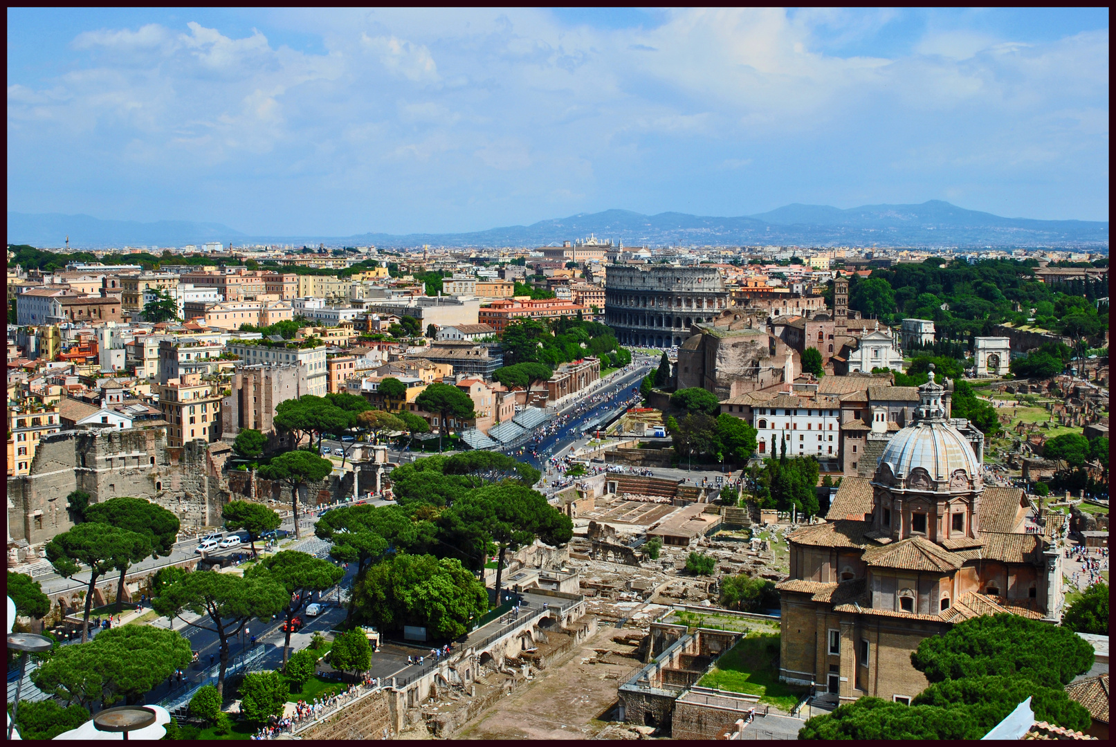 über den Dächern Rom's