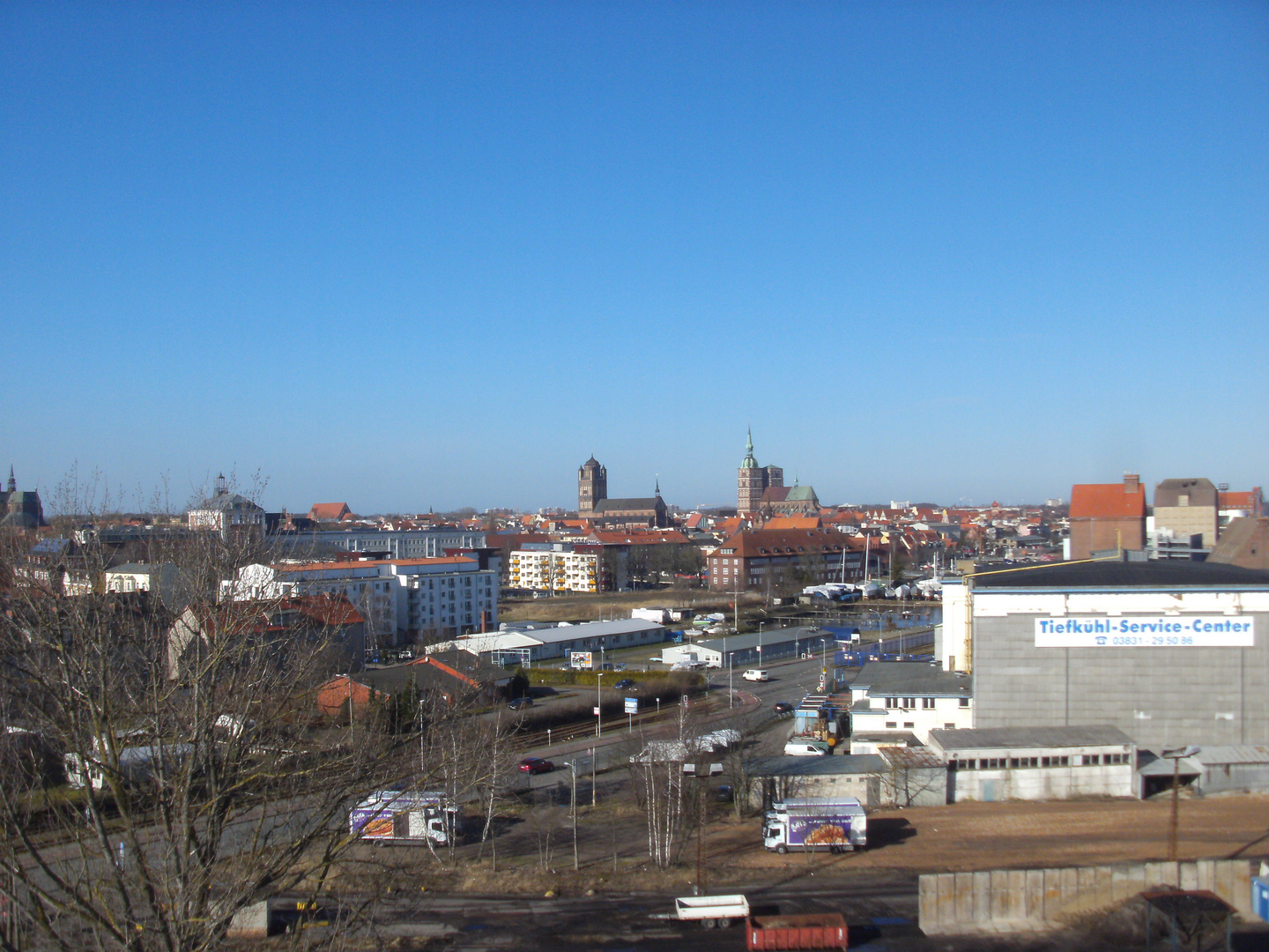 Über den Dächern Stralsunds