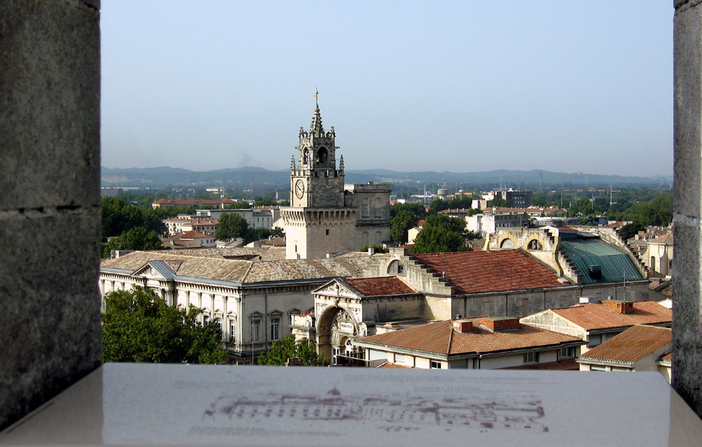 Über den Dächern von Avignon