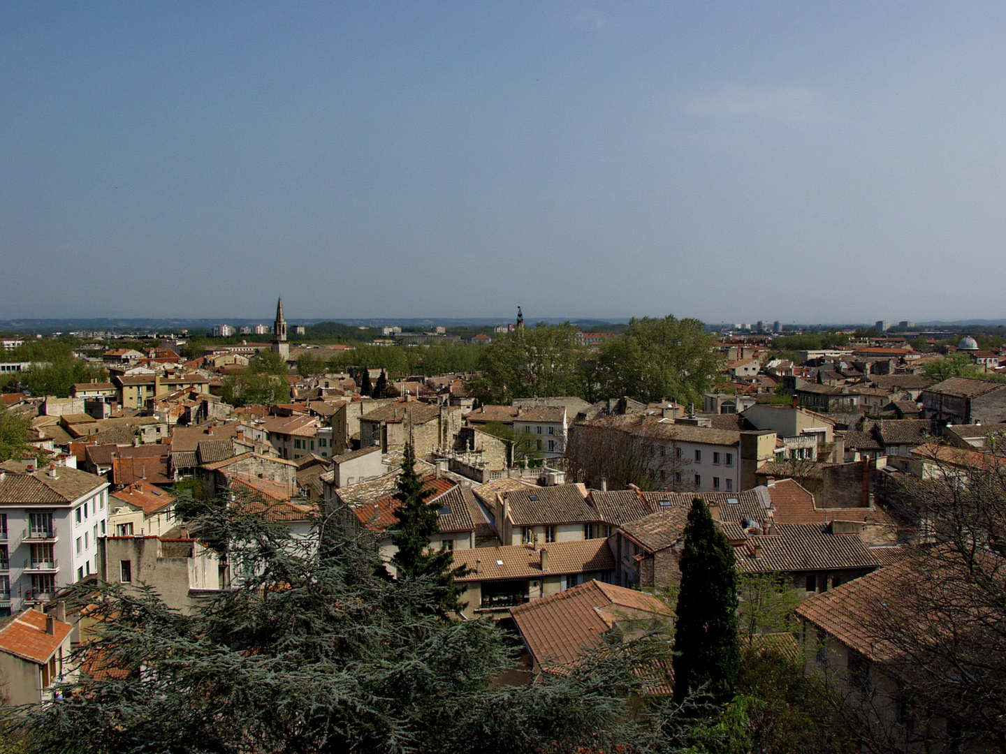 Über den Dächern von Avignon