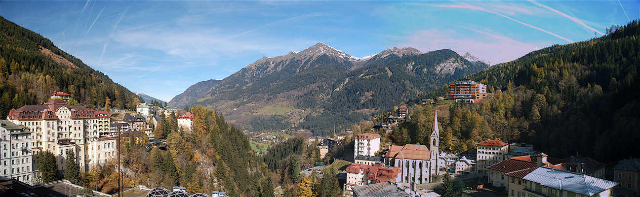 Über den Dächern von Bad Gastein..