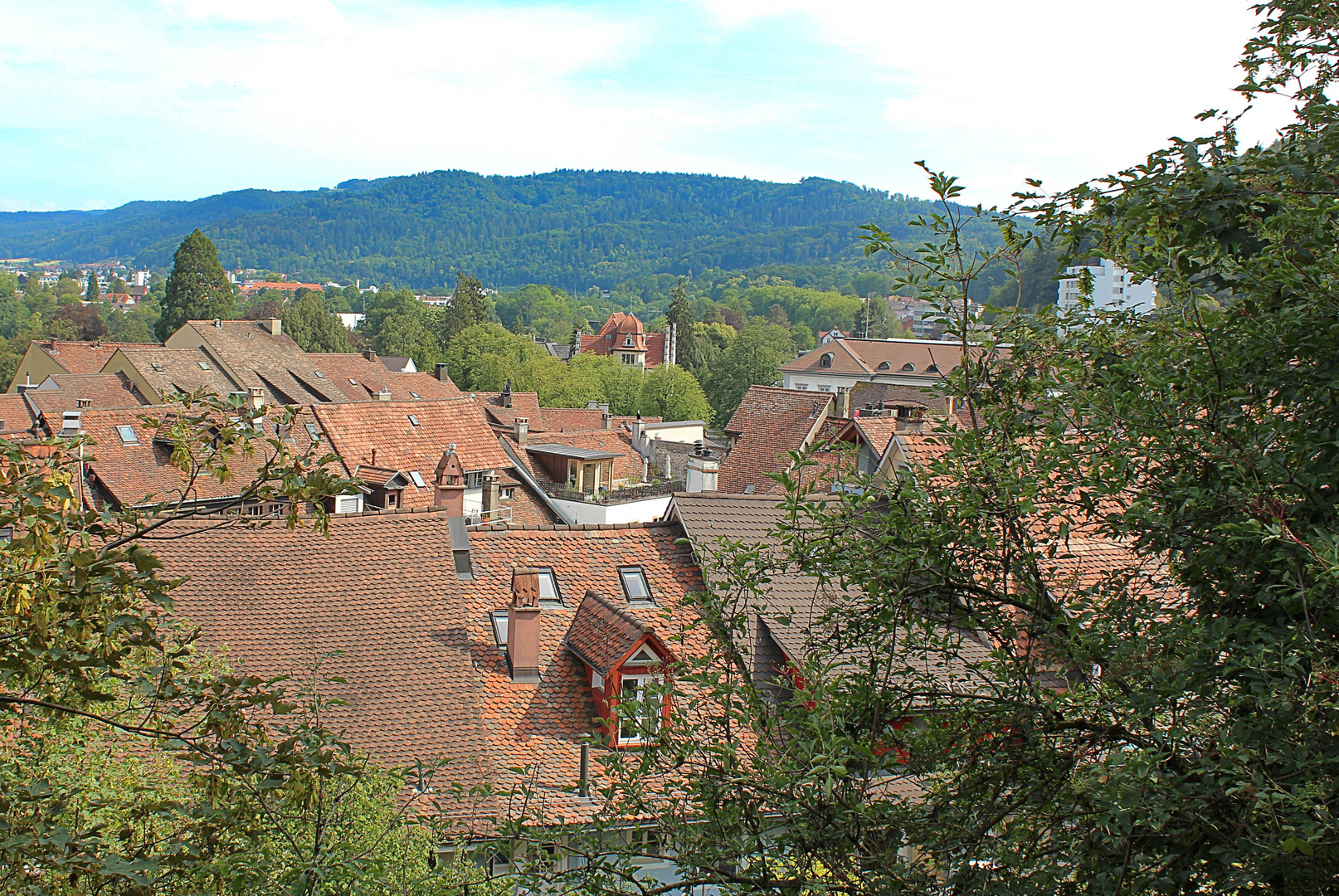 Über den Dächern von Baden ...